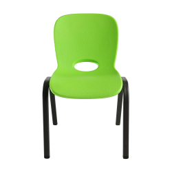 Kids Stacking Chair - Lime Green